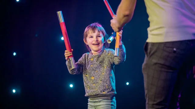 Kinder im Rampenlicht