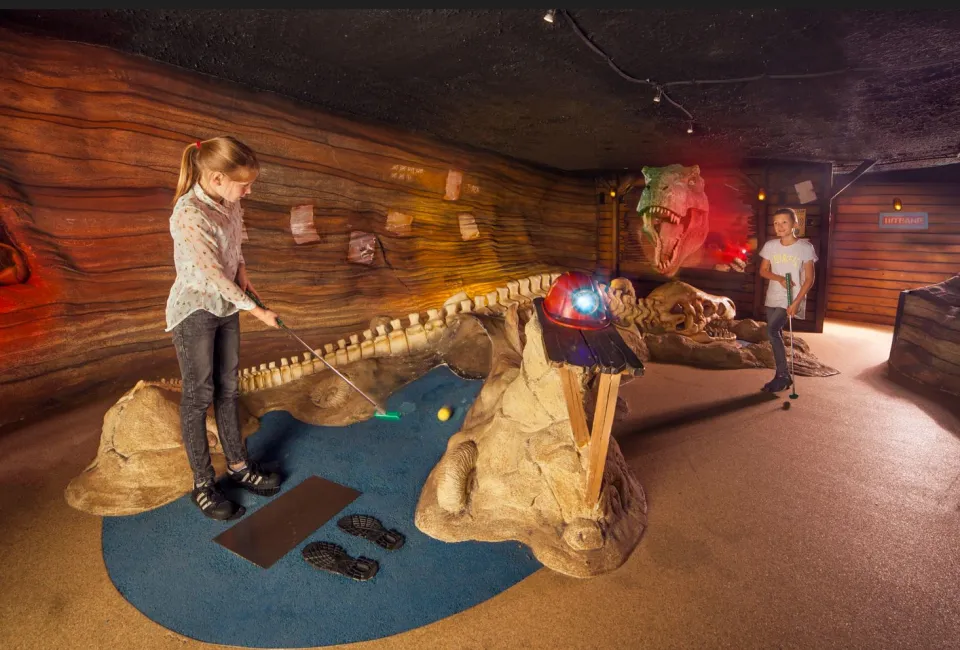 The largest indoor mini golf course in Europe